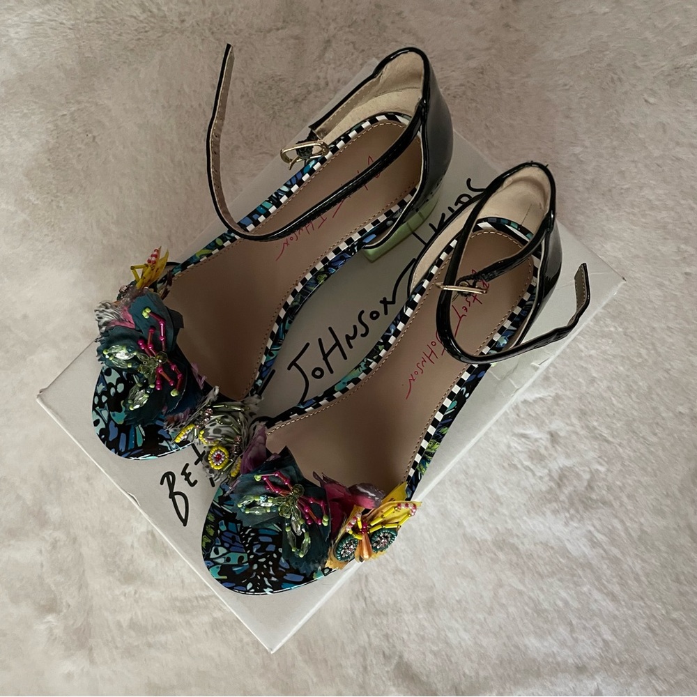 Betsey Johnson Butterfly Heels